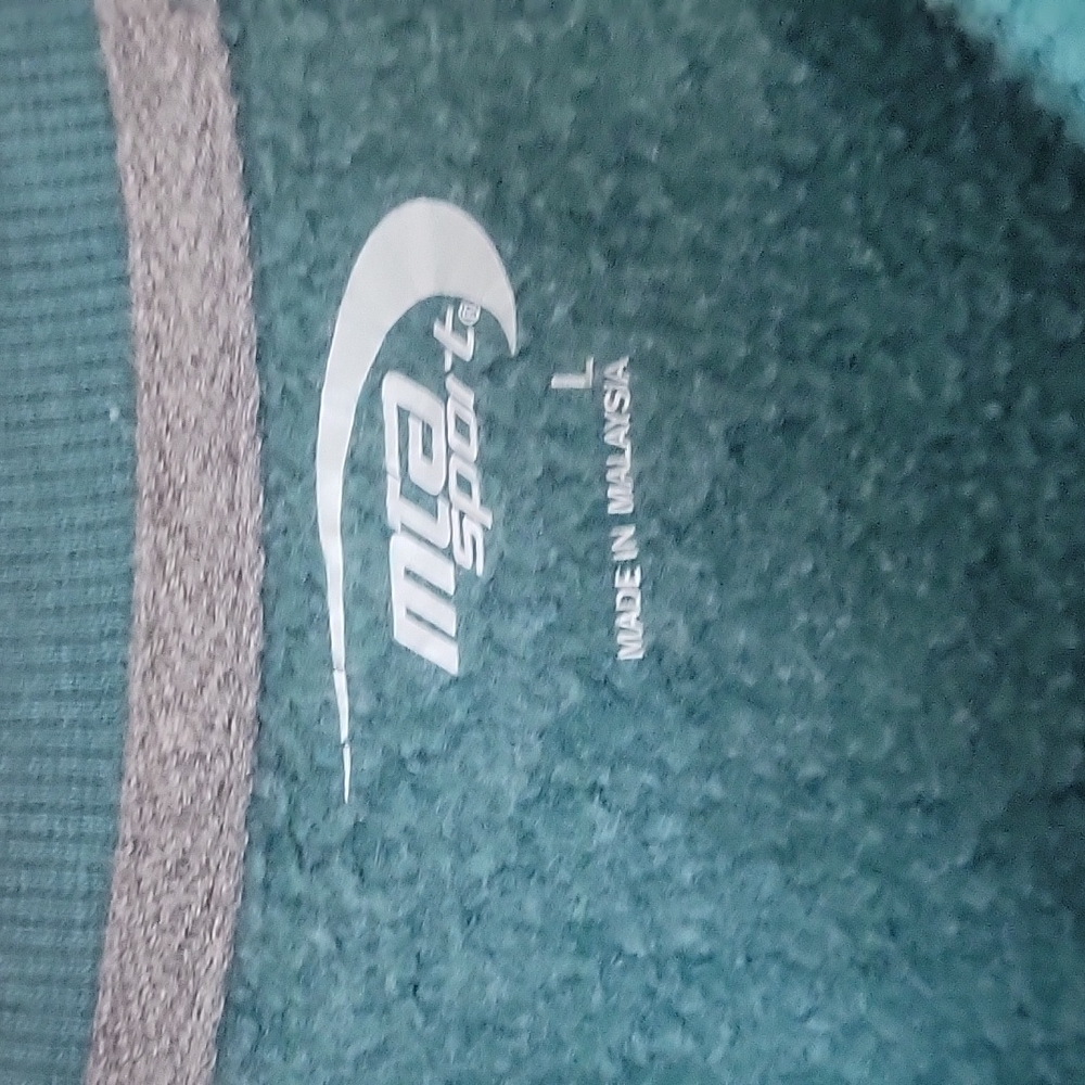 🌻4 for $15🌻 large turquoise heathered sweatshirt - Picture 3 of 5